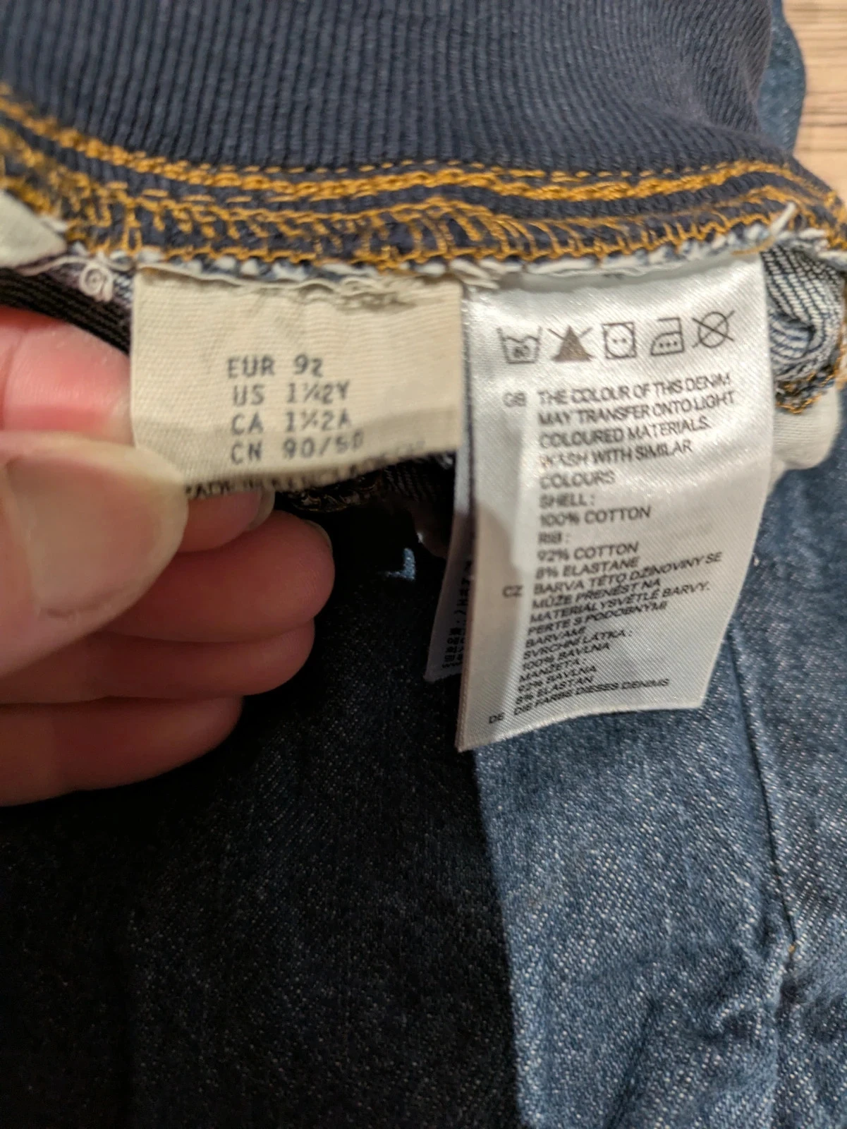 Calças jeans tamanho 92 cm – photo 4